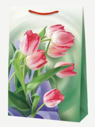 Подарочный пакет Тюльпаны