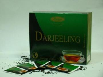 Чёрный пакетированный чай  Дарджилинг 100 пакетов
